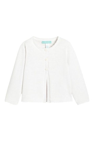 Cardigan - Bianco - Obaïbi