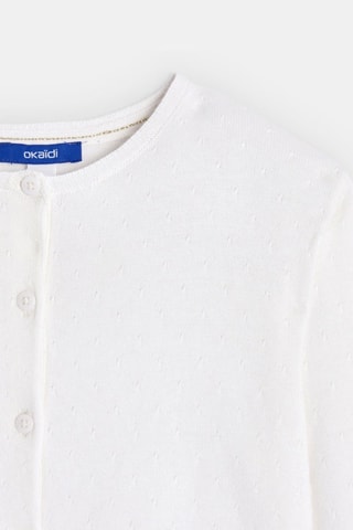 Cardigan - Bianco - Okaïdi