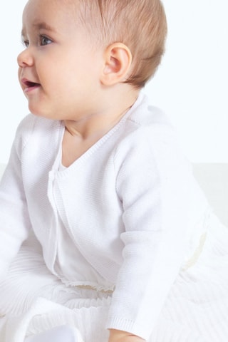 Cardigan - Bianco - Obaïbi