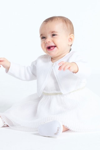 Cardigan - Bianco - Obaïbi