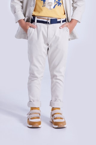 Pantaloni - Ecrù - Okaïdi