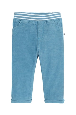 Velours Broek - Hemelsblauw - Obaïbi