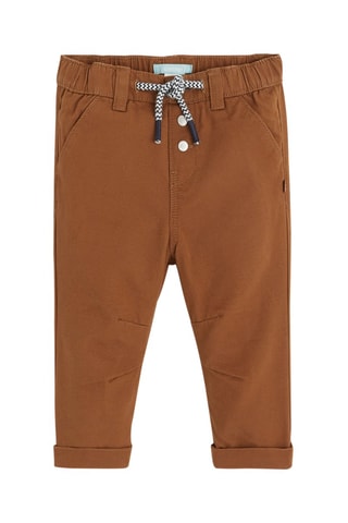 Velours Broek - Bruin - Obaïbi