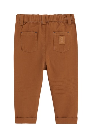 Velours Broek - Bruin - Obaïbi