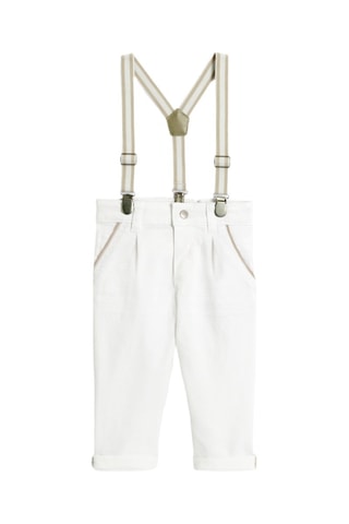 Pantaloni - Bianco - Obaïbi