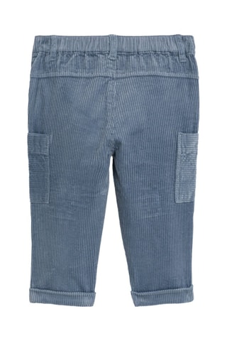 Velours Broek - Marineblauw - Obaïbi