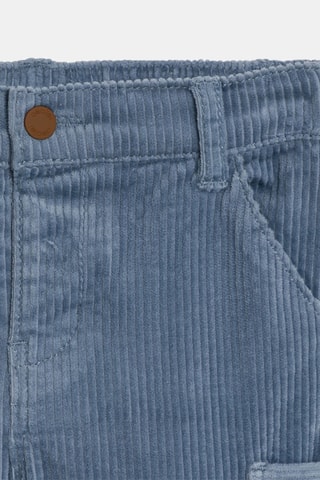 Velours Broek - Marineblauw - Obaïbi