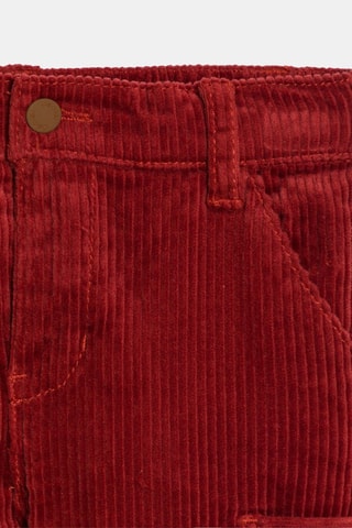 Velours Broek - Steenrood - Obaïbi