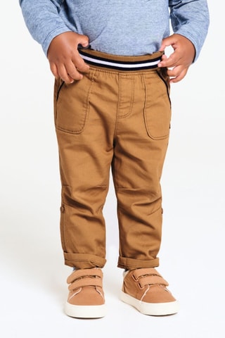 Pantaloni - Marrone scuro - Obaïbi