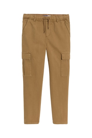 Pantaloni cargo - Marrone chiaro - Okaïdi