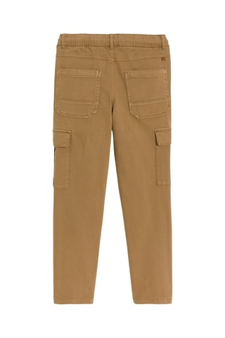 Pantaloni cargo - Marrone chiaro - Okaïdi