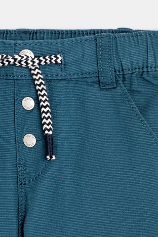 Velours Broek - Pauwblauw - Obaïbi