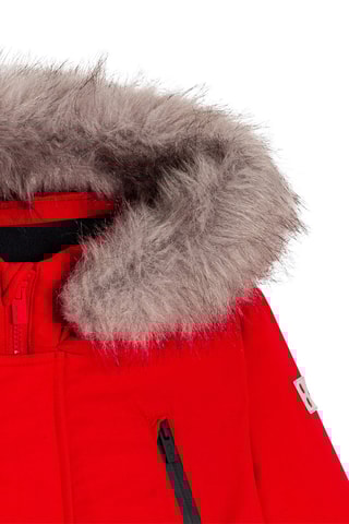 Parka con cappuccio - Rosso - Okaïdi