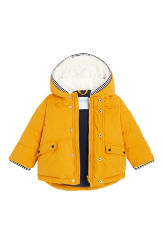 Parka con cappuccio - Giallo - Obaïbi
