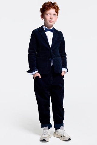 Giacca in velluto - Navy - Okaïdi