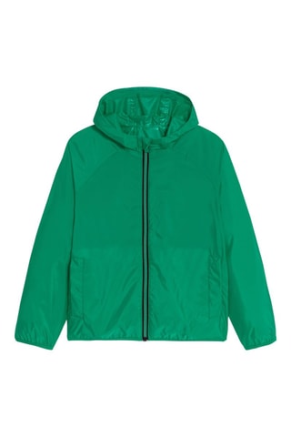 Giacca a vento con cappuccio - Verde scuro - Okaïdi