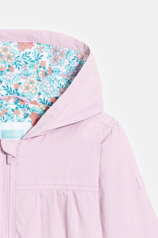 Giacca a vento con cappuccio - Malva - Obaïbi