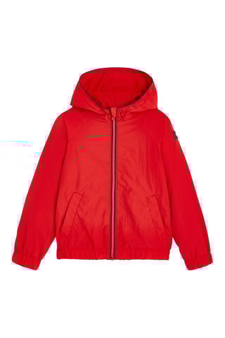 Giacca a vento con cappuccio - Rosso - Okaïdi