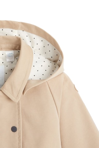 Impermeabile con cappuccio - Beige - Obaïbi