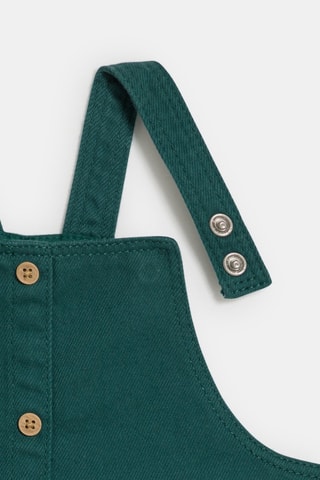 Abito-salopette - Verde - Obaïbi