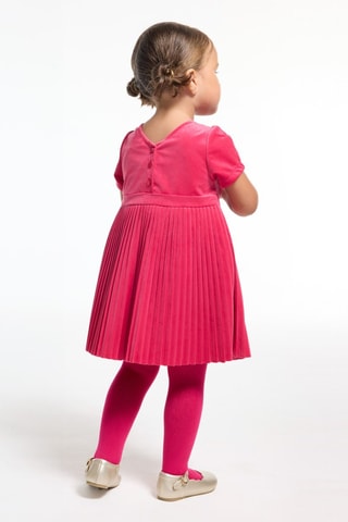 Abito plissé - Fucsia - Obaïbi