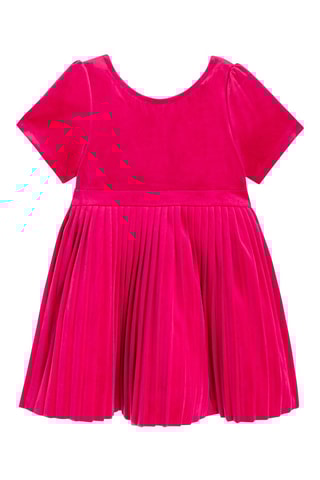 Abito plissé - Fucsia - Obaïbi