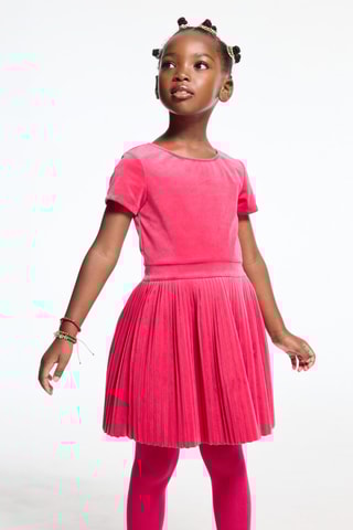 Abito plissé - Fucsia - Okaïdi