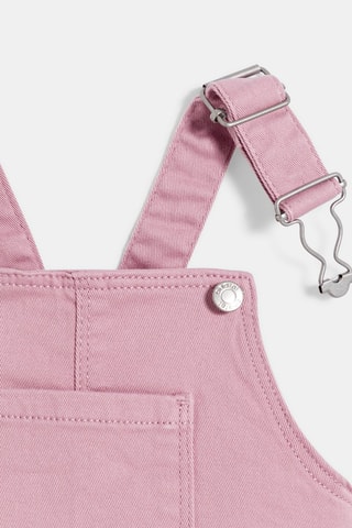 Abito salopette in jeans - Viola - Obaïbi