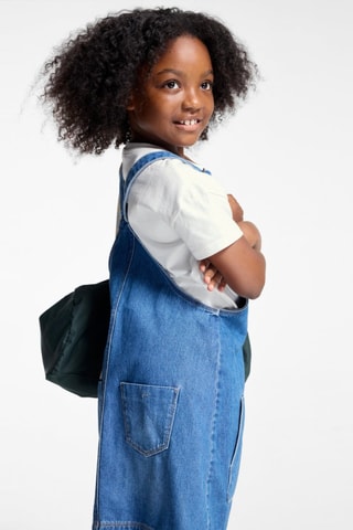 Abito salopette in jeans - Blu chiaro - Okaïdi