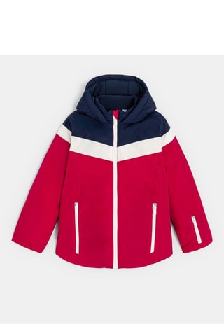 Giubbotto con cappuccio - Fucsia - Okaïdi