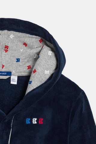 Accappatoio con cappuccio - Navy - Okaïdi