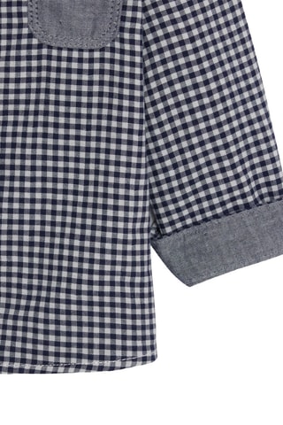 Camicia con cappuccio - Navy - Obaïbi