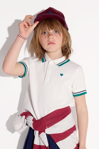 Polo - Bianco - Okaïdi