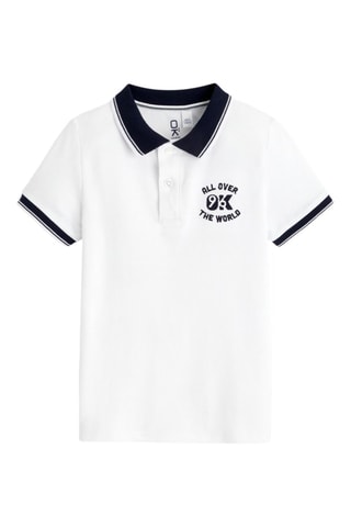 Polo - Bianco - Okaïdi