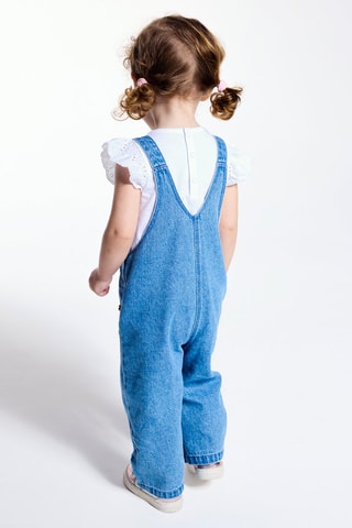 Salopette in jeans - Blu chiaro - Obaïbi