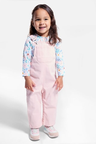 Salopette in jeans - Rosa - Obaïbi