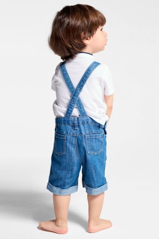 Salopette in jeans - Cobalto - Obaïbi