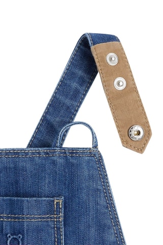 Salopette in jeans - Cobalto - Obaïbi