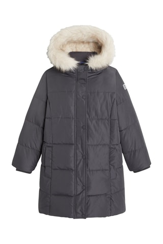 Piumino con cappuccio - Grigio scuro - Okaïdi