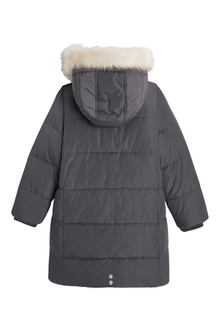 Piumino con cappuccio - Grigio scuro - Okaïdi