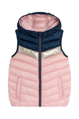 Piumino senza maniche con cappuccio - Navy - Okaïdi