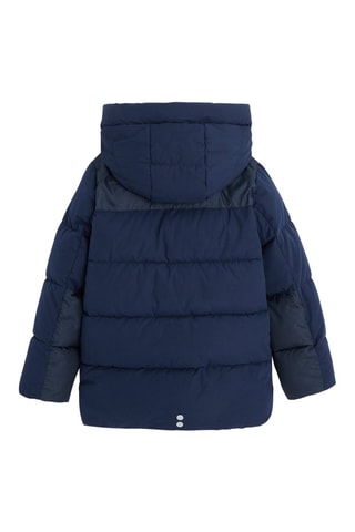 Piumino con cappuccio - Navy - Okaïdi