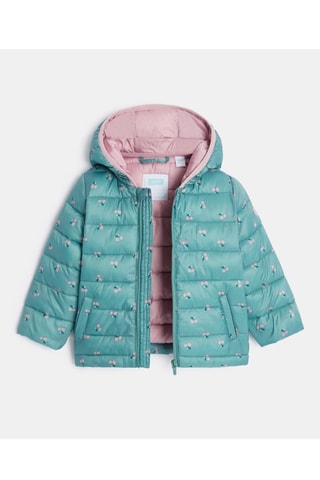 Piumino con cappuccio - Rosa - Obaïbi