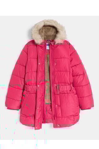 Piumino lungo - Rosa - Okaïdi