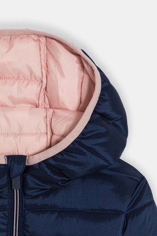 Piumino con cappuccio - Blu elettrico - Okaïdi