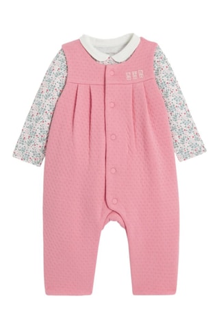 Body e salopette - Rosa - Obaïbi