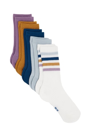 5 paia di calze - Petrolio - Okaïdi