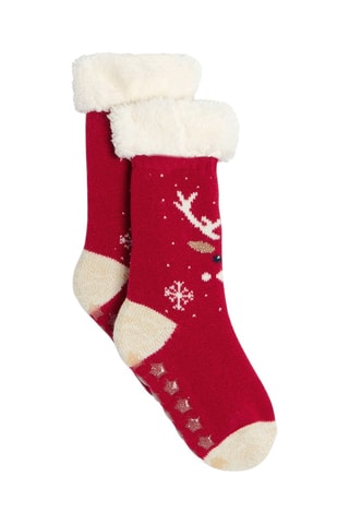 Calze antiscivolo - Rosso - Okaïdi