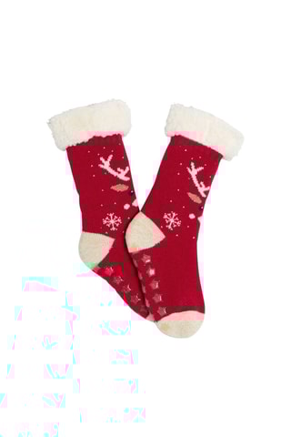 Calze antiscivolo - Rosso - Okaïdi