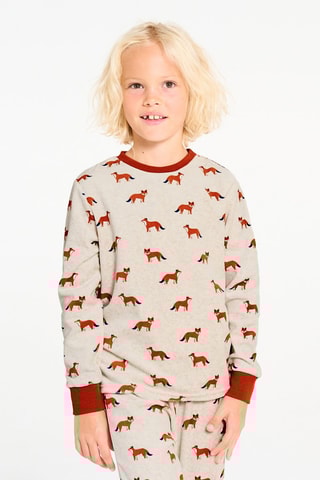 Pigiama in velluto - Beige melange - Okaïdi